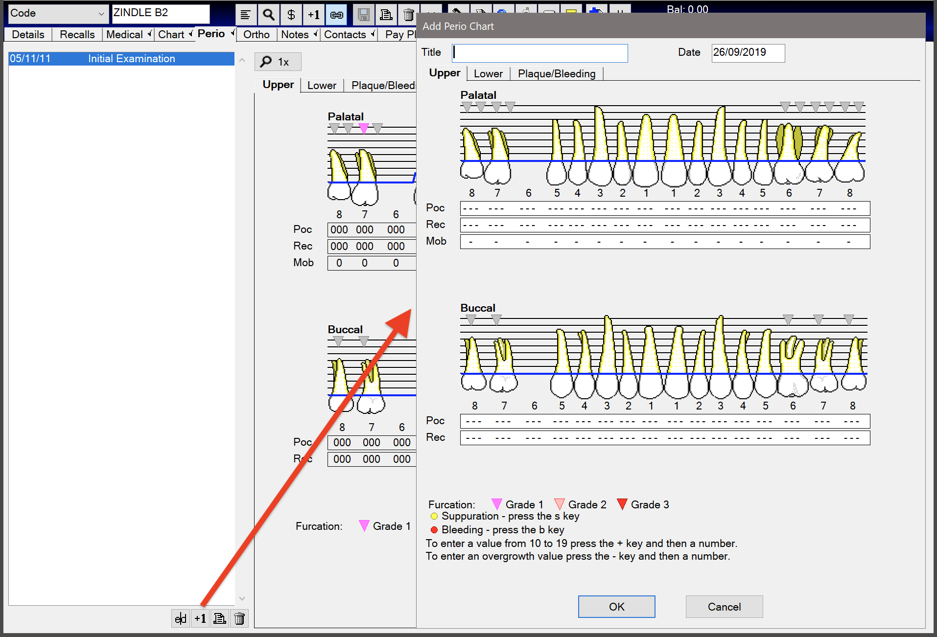 Original Perio Charting EXACT Help Centre